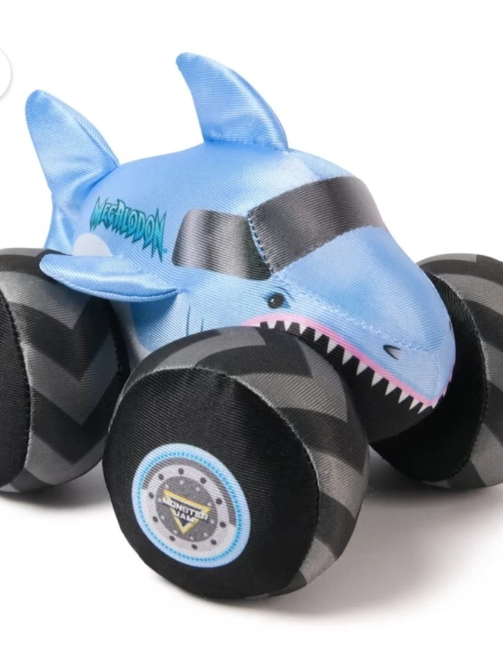 Megalodon Shark Plush Push Toy - Blue